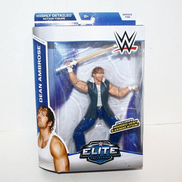 WWE Dean Ambrose Elite Collection Series 36 Wrestling Action Figure (2015)